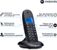 Telefon bezprzewodowy DECT Motorola C1001CB+ Black (5055374715741) - obraz 3