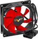 Вентилятор Frime FRF80 3Pin 80 мм Black/Red (FRF80HB3) - изображение 1