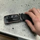 Ремінь з Персоналізованим Гравіюванням Чоловічий Чорний з Автоматичною Пряжкою - изображение 2