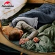 Спальный мешок Naturehike Y150L NH21MSD08, левый Серо-голубой (6975641888734) - изображение 2