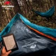 Спальный мешок Naturehike Y150L NH21MSD08, левый Серо-голубой (6975641888734) - изображение 4