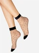 Шкарпетки в горох Lores 20 den Pois one size чорний - зображення 1