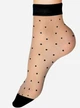 Шкарпетки в горох Lores 20 den Pois one size чорний - зображення 2