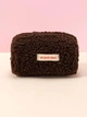 Косметичка Тедди Мягкая ANbeauty Big 20х15 см Brown (AN0103017) - изображение 1
