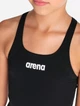 Подростковый сдельный купальник для бассейна для девочки Arena 004762-550 152 см Черный/Белый (3468336643853) - изображение 4