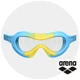 Дитячі окуляри для плавання в басейні Arena Spider Kids Mask (004287-102) light blue-yellow - зображення 2