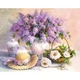 Алмазна мозаїка Бузок 40х50 см ColorArt SP047 - зображення 2