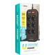 Подовжувач-фільтр Gelius Pro PowerStip U-Power Black 2m GPS-PS-002 - зображення 3