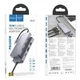 USB-хаб перехідник Hoco HB33 10in1 сірий - зображення 2