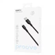 Кабель зарядний Proove Rebirth Lightning 2.4А 1м Black - зображення 2