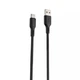 Кабель зарядный Proove Rebirth Type-C 2.4А 1м Black - изображение 1