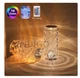 Ночник лампа RGB настільна Rose Diamond Table Lamp LED світильник кристал із USB-зарядкою та пультом ромб - зображення 5
