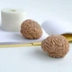 Силиконовая форма "Мозг 3D" | Для свечей, мыла, гипса, | Авторская ручная работа - изображение 3