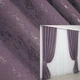 Комплект готовых штор VR-Textil Лен мрамор Pavliani № 1171ш Фиолетовый 150х270 см 2 шт (33-0007) - изображение 1