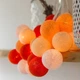 Гирлянда шарики-фонарики CBL ORANGE 20 шт, 3.7 м - изображение 2