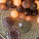 Гирлянда тайские фонарики CBL Коричневая 20 шариков, 3.7 м - изображение 3