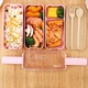 Ланч-бокс з еко пластику Lunch Box 900 ml, рожевий - зображення 9