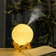 Увлажнитель воздуха 3D Moon Луна 1500 мл, аккумуляторный 400мАч - изображение 3