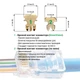 Конектор скрізний GreenVision RJ45 Cat.5E 100 шт/уп. - зображення 4