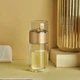 Стеклянный термос с двойными стенками для чая Infuser 280 мл, золотой - изображение 8