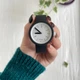Женские силиконовые часы-конструктор actimer, черный ремешок, циферблат Black time - изображение 1
