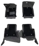 Коврики в салон SKOPA Textile Jeep Cherokee KL 2013+ черные ST-30 - изображение 1