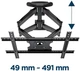 Настенный поворотный кронштейн Gembird 32"-75" (WM-75ST-01) - изображение 4