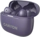 Bluetooth-гарнітура Canyon OnGo TWS-10 ANC ENC Purple (CNS-TWS10PL) - зображення 4