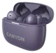 Bluetooth-гарнітура Canyon OnGo TWS-10 ANC ENC Purple (CNS-TWS10PL) - зображення 7