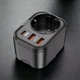 Мережевий зарядний блок живлення&nbsp;розетка з швидкої зарядки Hoco NSЗ 20W PD 2 USB/Type-C - зображення 1