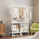 Вешалка для одежды Simple coat rack double W-8518 Белый - изображение 1