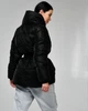 Жіноча куртка з поясом X-Woyz LS-8881-81 L чорний - изображение 8