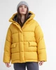 Жіночий пуховик oversize X-Woyz LS-8917-6 M гірчичний - зображення 4