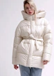 Жіночий пуховик з поясом X-Woyz LS-8916-10 L - изображение 4