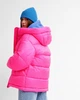 Жіночий пуховик oversize X-Woyz LS-8917-15 M рожевий - зображення 3