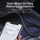 Bluetooth ресивер Essager Bluetooth 5.0 Aux Adapter Car Wireless Receiver USB to 3.5mm Jack Audio Music Mic Grey (EBTEB01-JS0A) - изображение 6