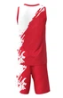 Баскетбольна форма RIGO CHAMPION Red-White XL - зображення 3