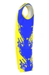Баскетбольная форма RIGO CHAMPION Yellow-Blue XL - изображение 4