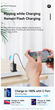 Сетевое зарядное устройство Essager 33W GaN PD USB-C+USB-A Black - изображение 8