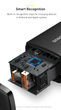 Сетевое зарядное устройство Baseus Compact Quick Charger 20W (USB-A + USB-C) QC PD Black - изображение 7