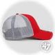 Кепка (тракер) 47 Brand New York Yankees (B-BRANS17CTP-RD) червоно-білий - зображення 4