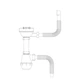 Сифон для кухонної мийки Kroner KRP Siphon - 011 3 1/2"х50/40 мм - зображення 2