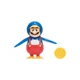 Ігрова фігурка з артикуляцією SUPER MARIO - МАРІО-ПІНГВІН (10 cm, з аксес.) - изображение 2