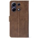 Чохол-книжка Crazy Horse Clasic для Infinix Note 30 4G Brown (Front) (55489) - зображення 3