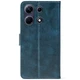 Чохол-книжка Crazy Horse Clasic для Infinix Note 30 4G Dark Blue (Front) (55497) - зображення 3