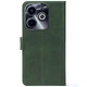 Чохол-книжка Crazy Horse Clasic для Infinix Hot 40i Dark Green (Front) (55436) - изображение 3