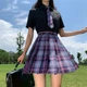 Сорочка жіноча з коротким рукавом чорна L - зображення 2
