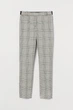 Брюки Slim Fit длиной до щиколотки для женщины H&M 0783346-020 46(L) Серый - изображение 1