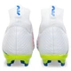Бутсы футбольные с носком Zelart Zoom 220918B-1 размер 43 White-Pink-Blue - изображение 6