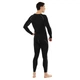 Тайтсы мужские компрессионные Zelart Fit J01K размер 3XL (180-185 см) Black-Grey - изображение 8